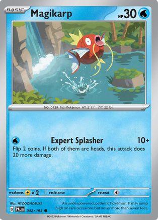 Magikarp - 042/193 42 - SV02 Paldea Evolved Reverse Holofoil - Poke-Collect