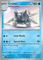Cetitan - 055/193 55 - SV02 Paldea Evolved Reverse Holofoil - Poke-Collect