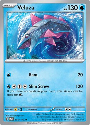 Veluza 56 - SV02 Paldea Evolved Holofoil - Poke-Collect