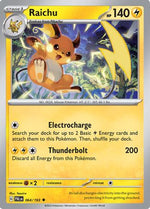 Raichu - 064/193 64 - SV02 Paldea Evolved Reverse Holofoil - Poke-Collect