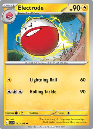 Electrode 67 - SV02 Paldea Evolved Reverse Holofoil - Poke-Collect