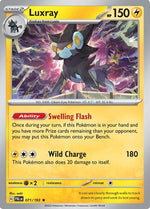 Luxray 71 - SV02 Paldea Evolved Reverse Holofoil - Poke-Collect