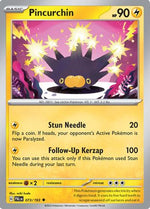 Pincurchin - 073/193 73 - SV02 Paldea Evolved - Poke-Collect