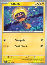 Tadbulb 78 - SV02 Paldea Evolved Reverse Holofoil - Poke-Collect