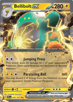 Bellibolt ex - 079/193 79 - SV02 Paldea Evolved Holofoil - Poke-Collect