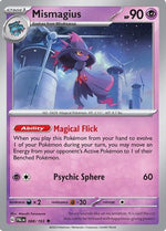 Mismagius - 088/193 88 - SV02 Paldea Evolved Reverse Holofoil - Poke-Collect