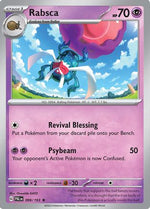 Rabsca - 099/193 99 - SV02 Paldea Evolved Holofoil - Poke-Collect