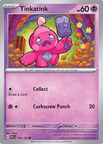 Tinkatink 100 - SV02 Paldea Evolved Reverse Holofoil - Poke-Collect