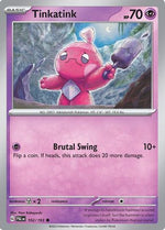 Tinkatink 102 - SV02 Paldea Evolved Reverse Holofoil - Poke-Collect