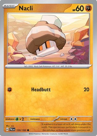Nacli - 120/193 120 - SV02 Paldea Evolved - Poke-Collect