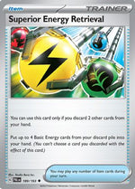 Superior Energy Retrieval 189 - SV02 Paldea Evolved Reverse Holofoil - Poke-Collect