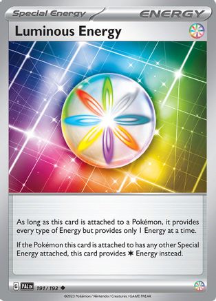 Luminous Energy 191 - SV02 Paldea Evolved Reverse Holofoil - Poke-Collect