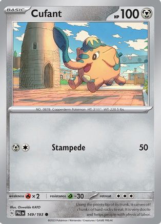 Cufant 149 - SV02 Paldea Evolved Reverse Holofoil - Poke-Collect