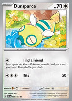 Dunsparce 156 - SV02 Paldea Evolved - Poke-Collect