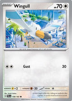 Wingull 158 - SV02 Paldea Evolved Reverse Holofoil - Poke-Collect