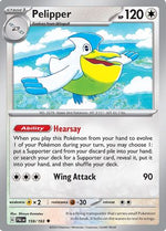 Pelipper 159 - SV02 Paldea Evolved Reverse Holofoil - Poke-Collect