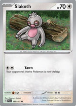 Slakoth 160 - SV02 Paldea Evolved Reverse Holofoil - Poke-Collect