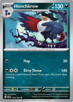 Honchkrow 132 - SV02 Paldea Evolved - Poke-Collect