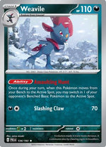 Weavile 134 - SV02 Paldea Evolved Holofoil - Poke-Collect