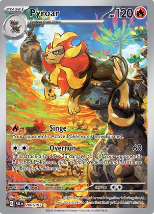 Pyroar - 200/193 200 - SV02 Paldea Evolved Holofoil - Poke-Collect