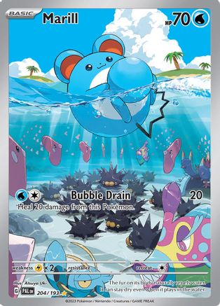 Marill - 204/193 204 - SV02 Paldea Evolved Holofoil - Poke-Collect