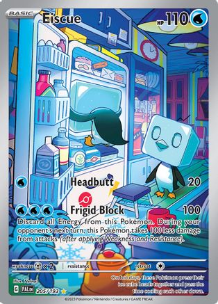 Eiscue - 205/193 205 - SV02 Paldea Evolved Holofoil - Poke-Collect
