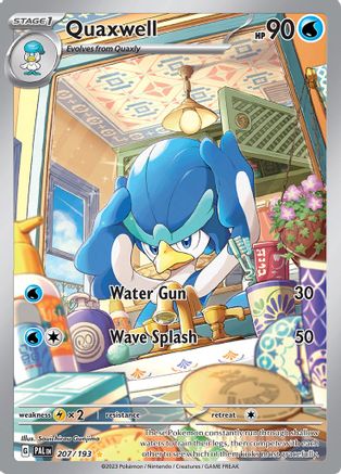 Quaxwell - 207/193 207 - SV02 Paldea Evolved Holofoil - Poke-Collect