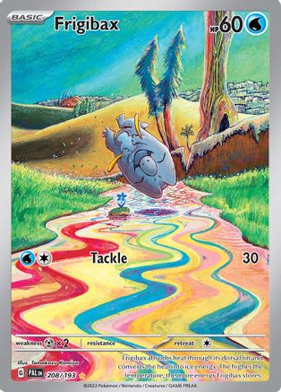 Frigibax - 208/193 208 - SV02 Paldea Evolved Holofoil - Poke-Collect
