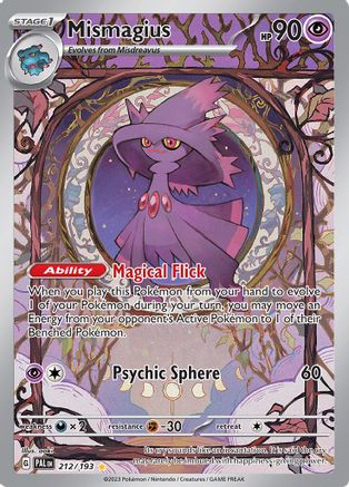 Mismagius - 212/193 212 - SV02 Paldea Evolved Holofoil - Poke-Collect