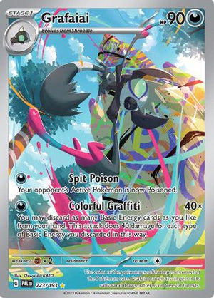Grafaiai - 223/193 223 - SV02 Paldea Evolved Holofoil - Poke-Collect