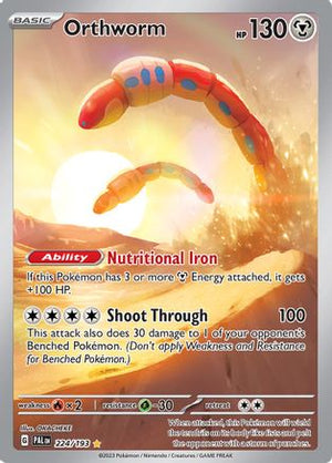 Orthworm - 224/193 224 - SV02 Paldea Evolved Holofoil - Poke-Collect