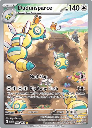 Dudunsparce - 229/193 229 - SV02 Paldea Evolved Holofoil - Poke-Collect