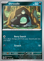 Shroodle - 144/193 144 - SV02 Paldea Evolved - Poke-Collect