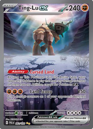 Ting-Lu ex 263 - SV02 Paldea Evolved Holofoil - Poke-Collect