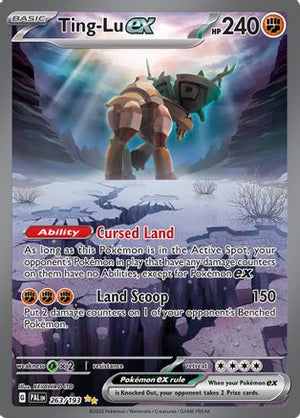 Ting-Lu ex 263 - SV02 Paldea Evolved Holofoil - Poke-Collect