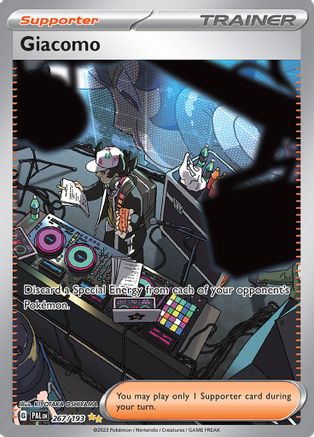 Giacomo - 267/193 267 - SV02 Paldea Evolved Holofoil - Poke-Collect