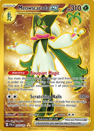Meowscarada ex - 271/193 271 - SV02 Paldea Evolved Holofoil - Poke-Collect