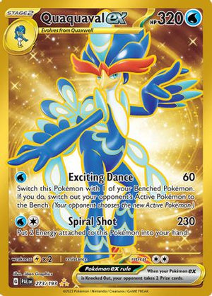Quaquaval ex - 273/193 273 - SV02 Paldea Evolved Holofoil - Poke-Collect