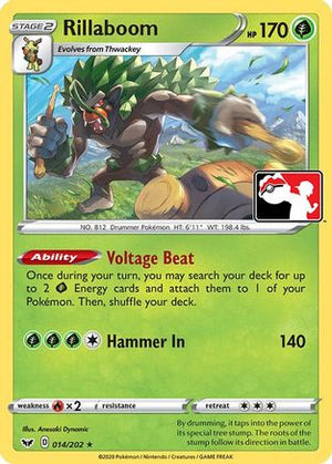 Rillaboom 13 - Prize Pack Series Cards - Poke-Collect