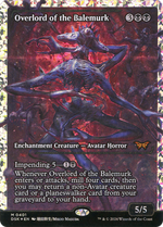 Overlord of the Balemurk (DSK-401) - Duskmourn: House of Horror: (Showcase) Foil - Poke-Collect