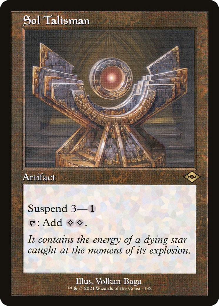 Sol Talisman (MH2-432) - Modern Horizons 2 Foil - Poke-Collect