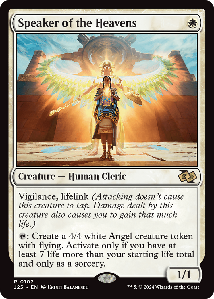 Speaker of the Heavens (J25-102) - Foundations Jumpstart - Poke-Collect