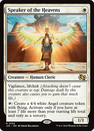 Speaker of the Heavens (J25-102) - Foundations Jumpstart - Poke-Collect