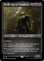 K'rrik, Son of Yawgmoth (Foil Etched) (MH3-479) - Modern Horizons 3 Foil - Poke-Collect