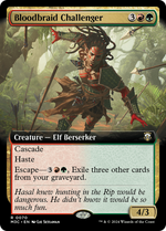 Bloodbraid Challenger (M3C-070) - Modern Horizons 3 Commander: (Extended Art) - Poke-Collect
