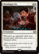 Monologue Tax (DSC-100) - Duskmourn: House of Horror Commander - Poke-Collect