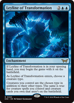 Leyline of Transformation (DSK-063) - Duskmourn: House of Horror Foil - Poke-Collect