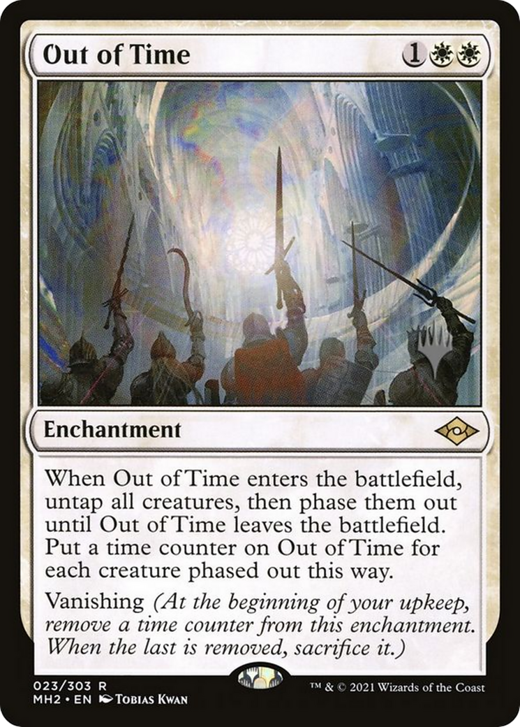 Out of Time (PPMKM-23P) - Modern Horizons 2 Promos Foil - Poke-Collect
