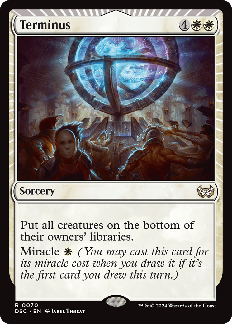 Terminus (DSC-070) - Duskmourn: House of Horror Commander: (miracle) - Poke-Collect