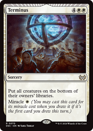 Terminus (DSC-070) - Duskmourn: House of Horror Commander: (miracle) - Poke-Collect